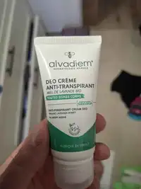 ALVADIEM - Déo crème anti-transpirant 