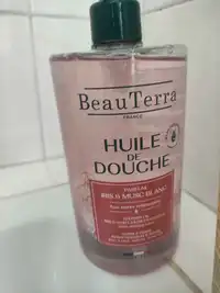BEAUTERRA - Huile de douche parfum iris & musc blanc