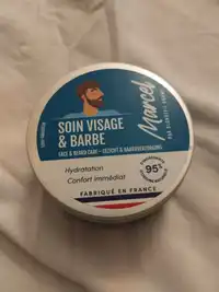 MARCEL PAR BLONDEPIL HOMME - Soin visage et barbe hydratation confort immédiat