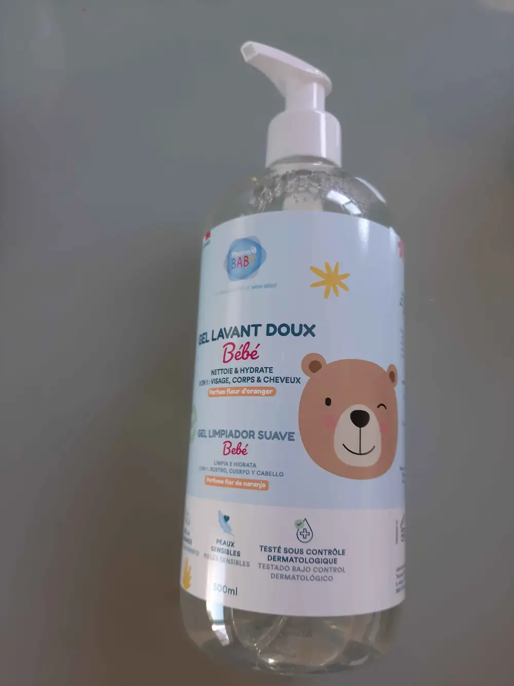 PHARMA BABY - Gel lavant doux bébé 