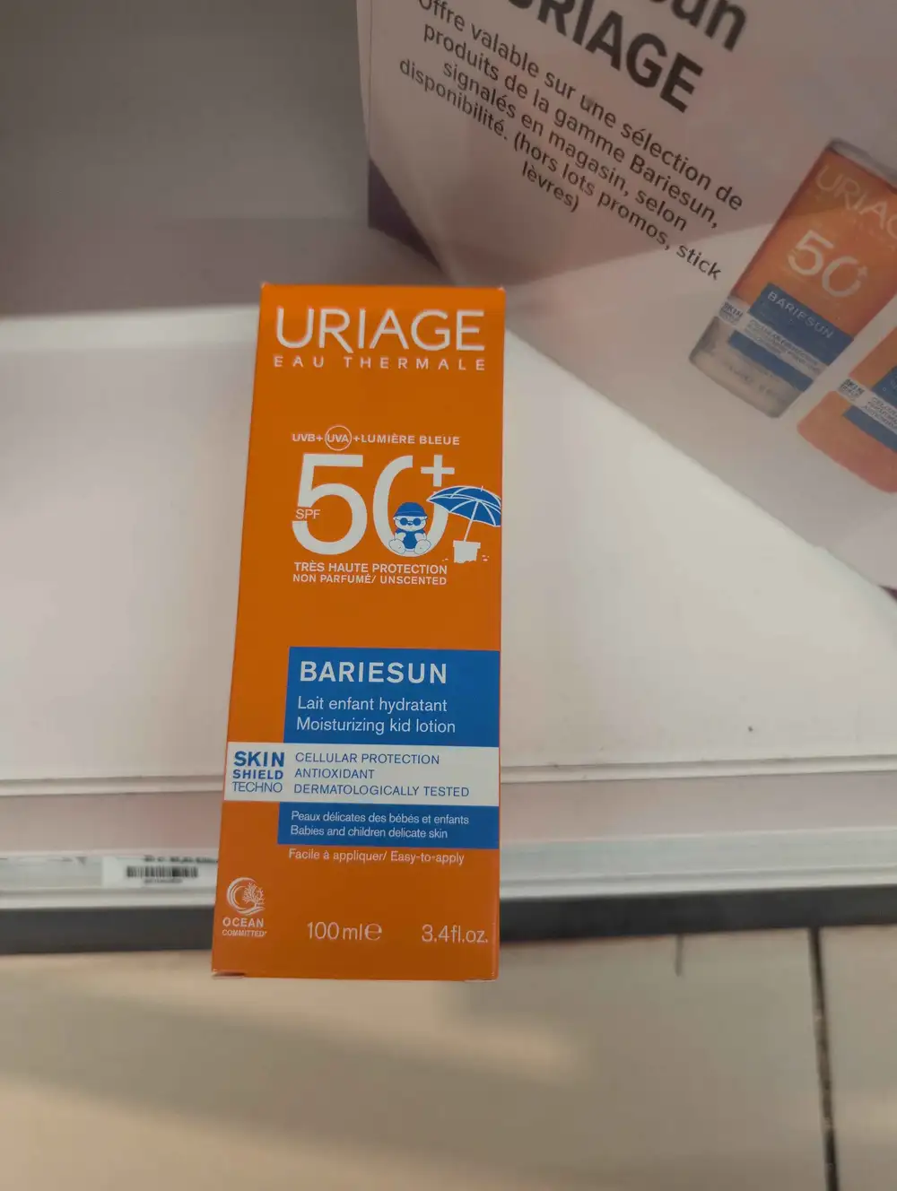 URIAGE - Bariesun - Lait enfant hydratant SPF 50+