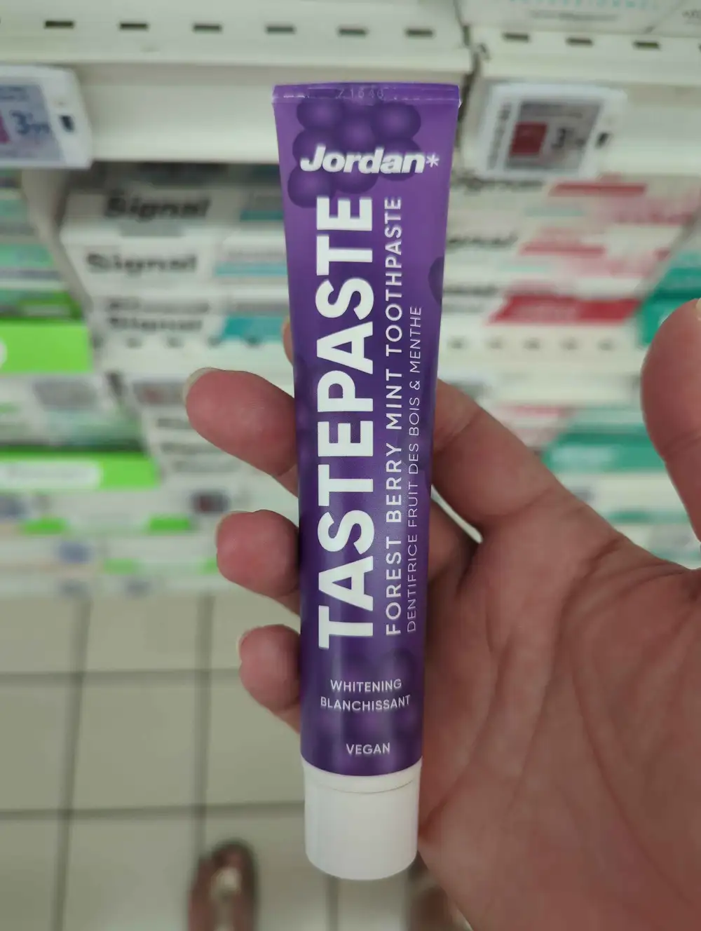 JORDAN - Tastepaste - Dentifrice fruit des bois et menthe