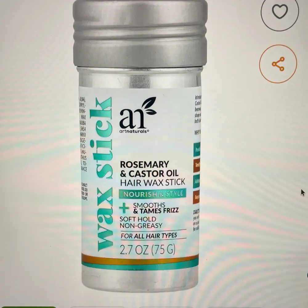 ARTNATURALS - Rosemary & castor oil - Hair wax stick