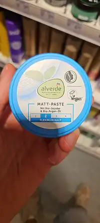 ALVERDE - Matt-paste mit bio-jojoba & bio-argan öl