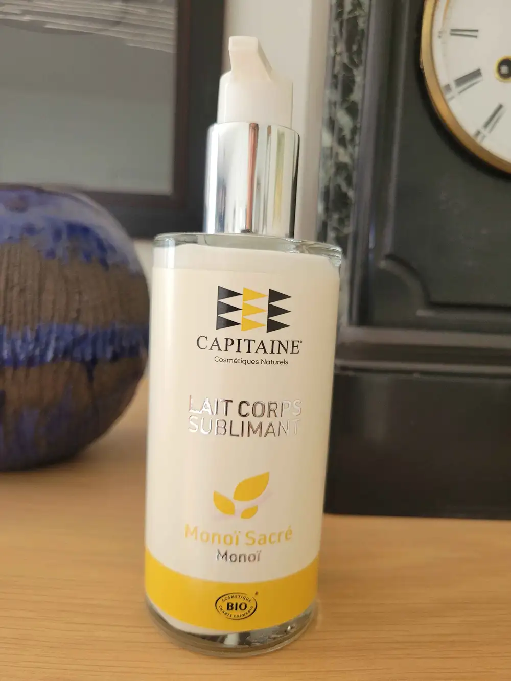 CAPITAINE - Lait corps sublimant monoï sacré
