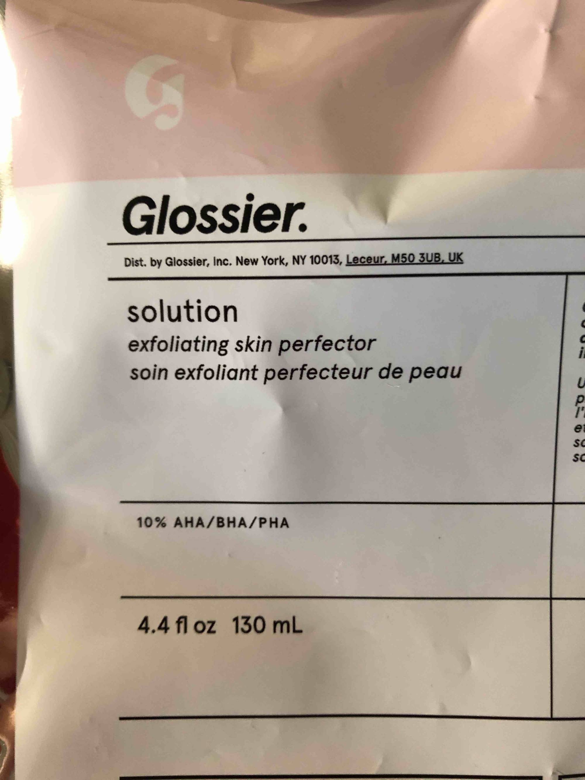 GLOSSIER - solution exfoliant perfecteur de peau