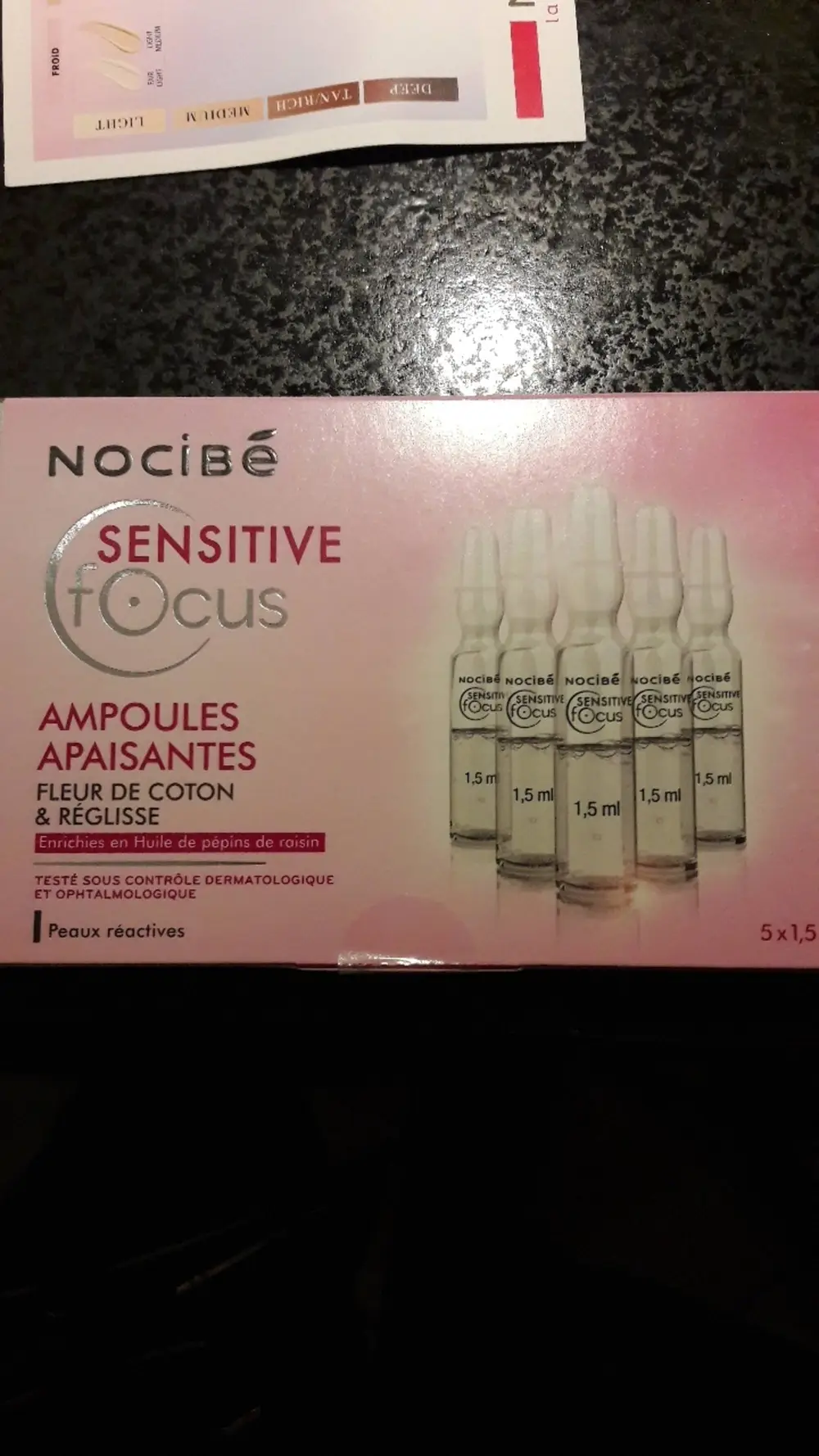 NOCIBÉ - Sensitive Focus - Ampoules apaisantes