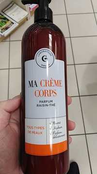 LABORATOIRE GIPHAR - Ma crème corps parfum raisin-thé