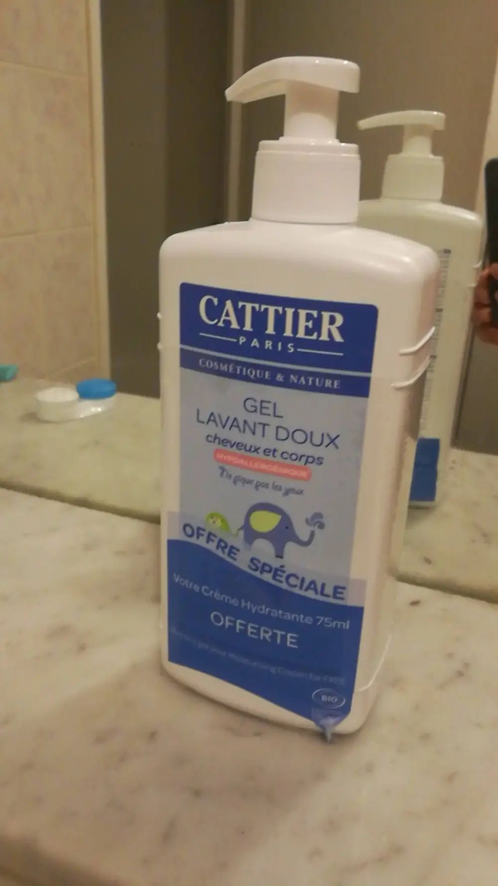 CATTIER - Gel lavant doux