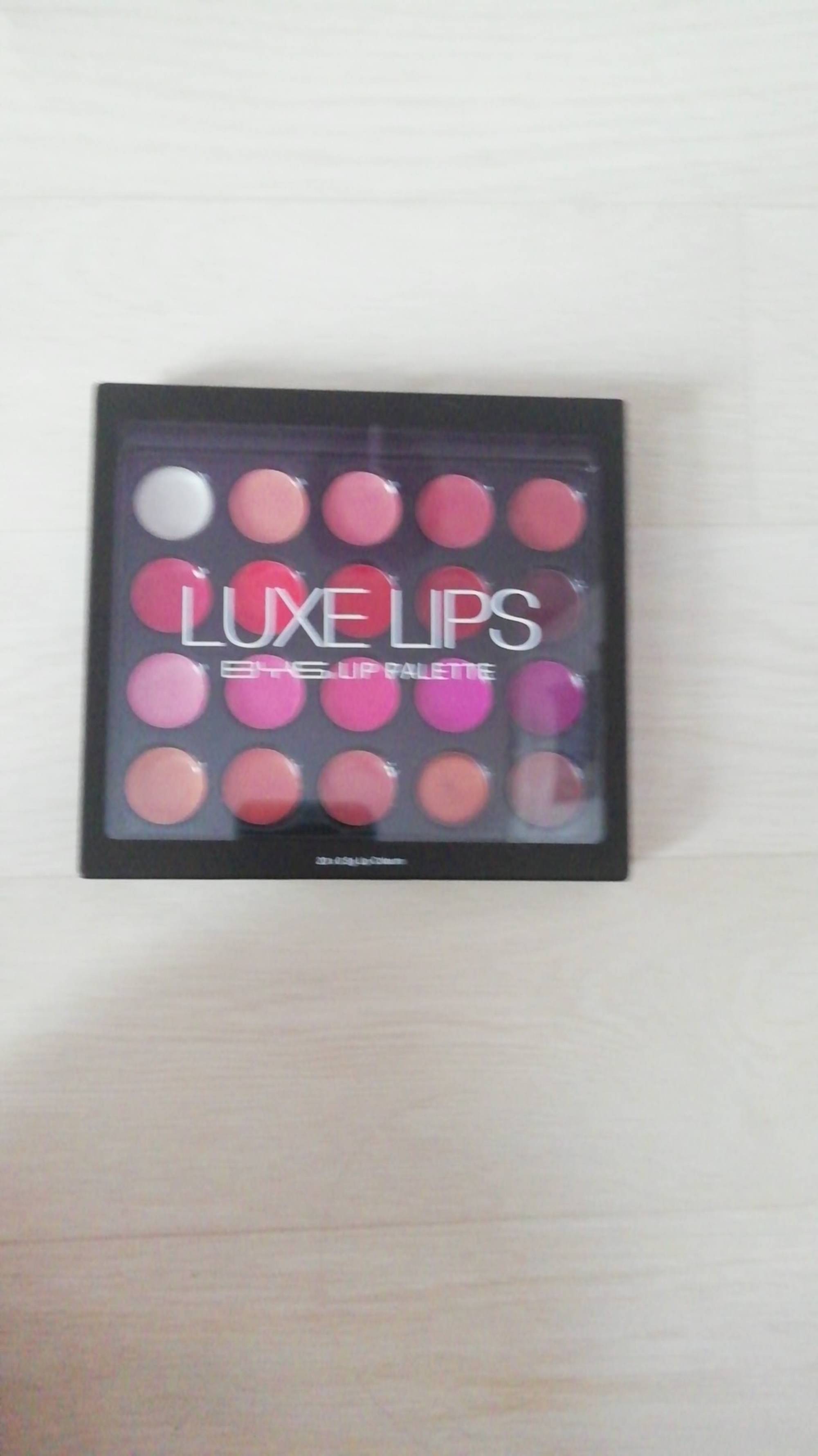 BYS - Luxe lips palette