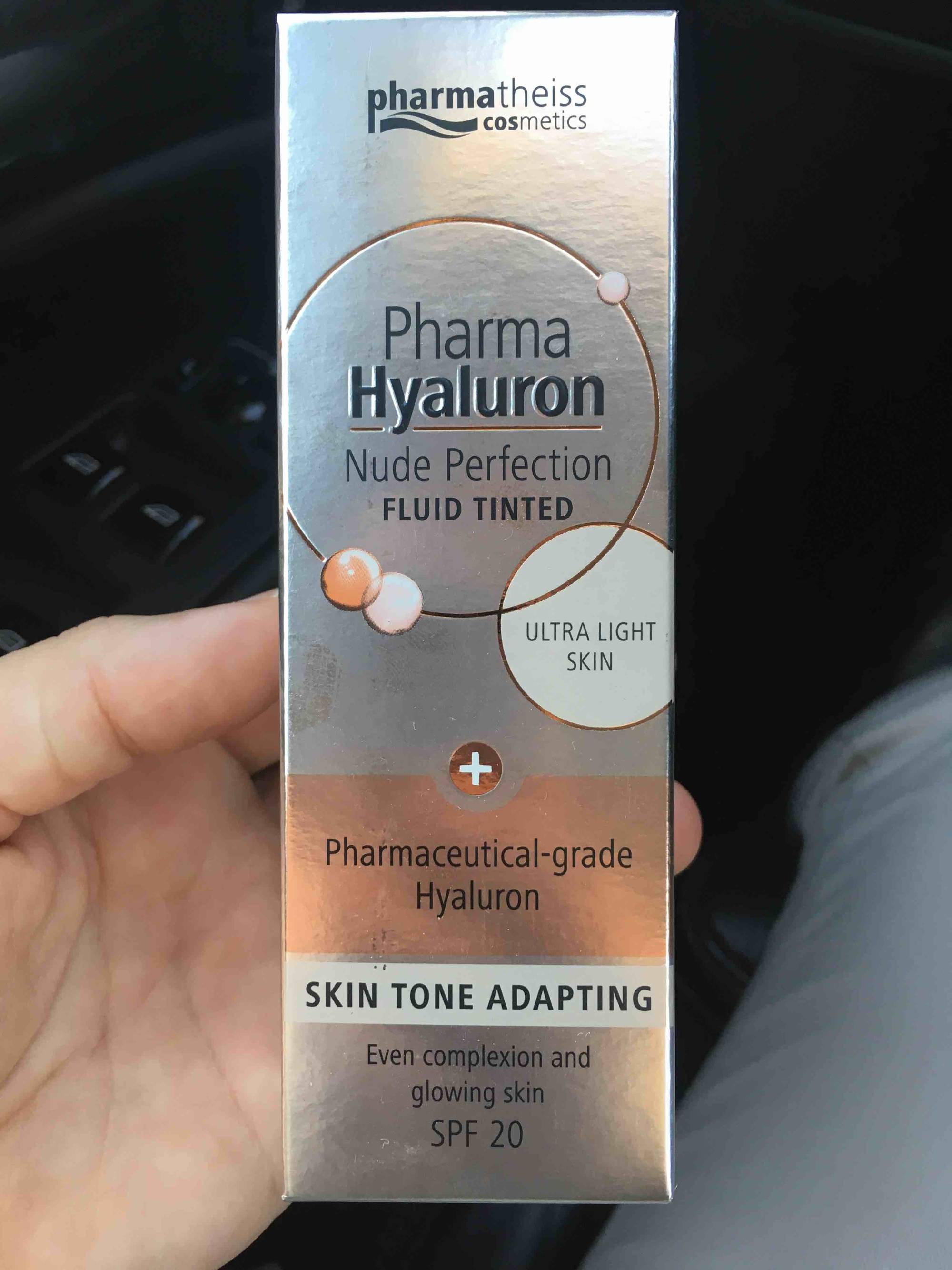 PHARMATHEISS COSMETICS - Pharma hyaluron - Nude perfection fluid tinted spf 20
