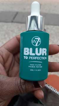 W7 - Blur to perfection - Faux filter primer potion