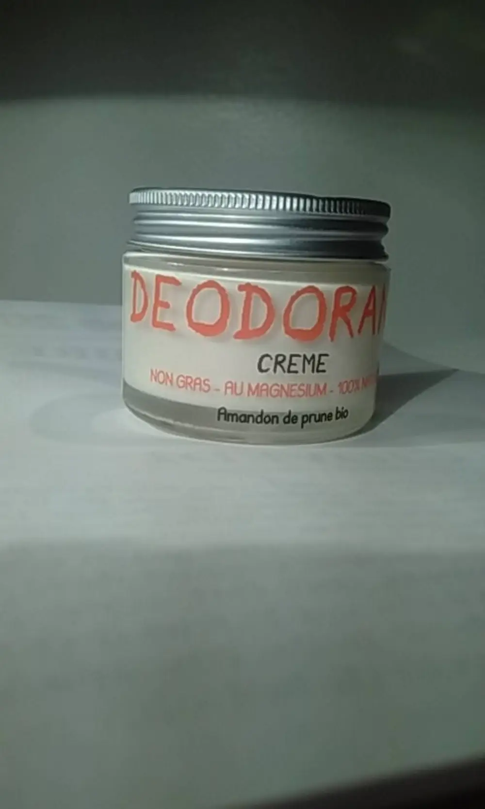 TRANSPARENCE COSMÉTIQUES - Deodorant - Creme - Amandon de prune bio