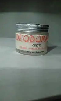 TRANSPARENCE COSMÉTIQUES - Deodorant - Creme - Amandon de prune bio
