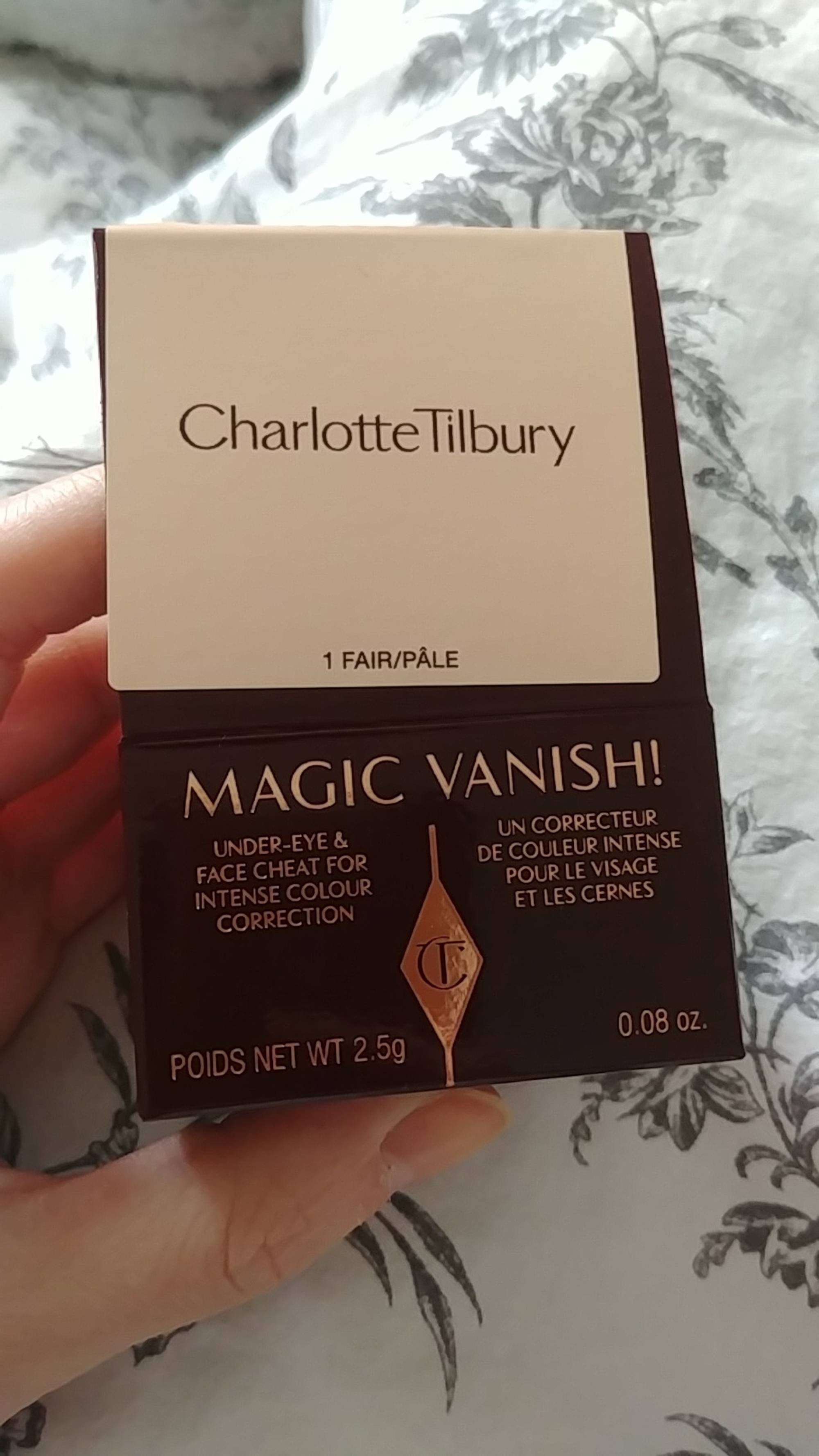 CHARLOTTE TILBURY - Magic vanish - Un correcteur de couleur intense
