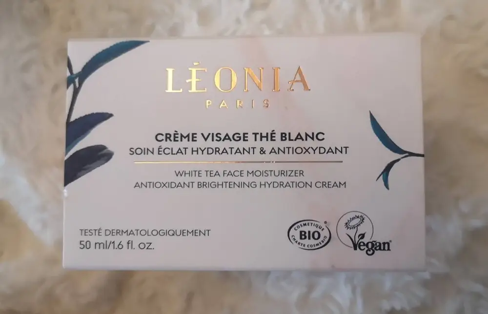 LÉONIA PARIS - Crème visage thé blanc 