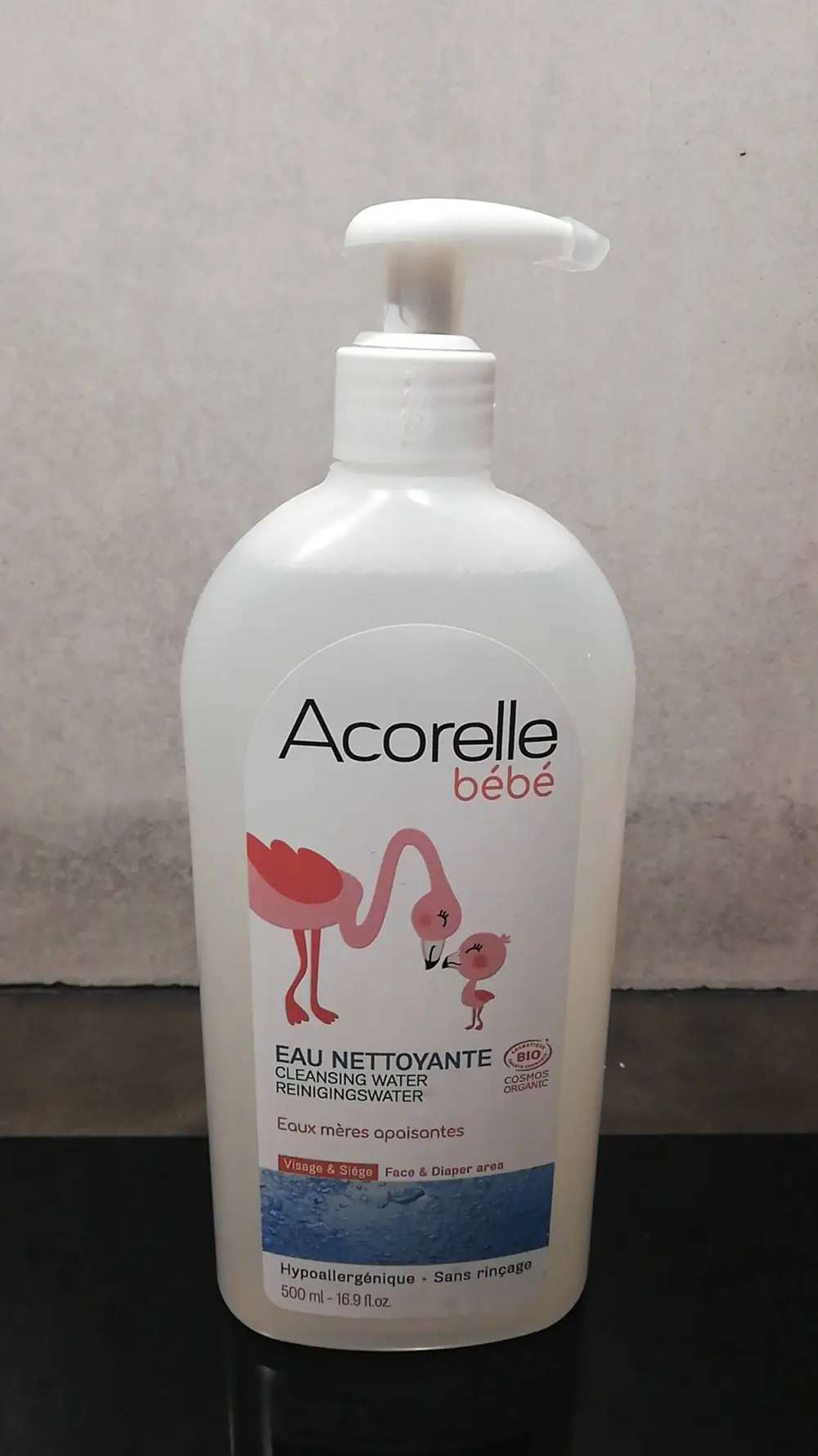 ACORELLE - Bébé - Eau nettoyante