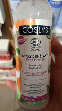 COSLYS - Spray démêlant - Aloe vera bio & Abricot bio