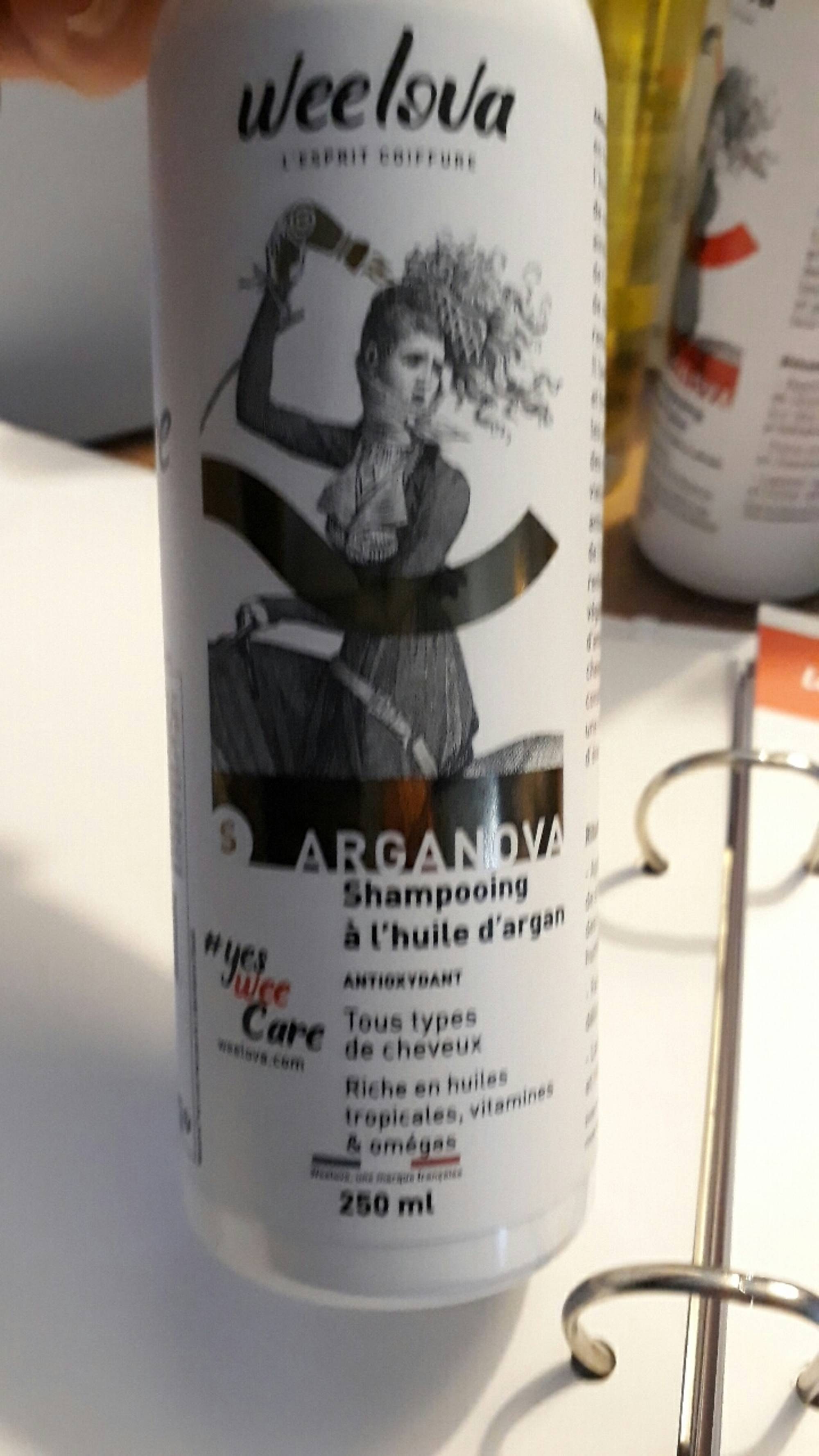 WEELOVA - Arganova - Shampooing à l'huile d'argan