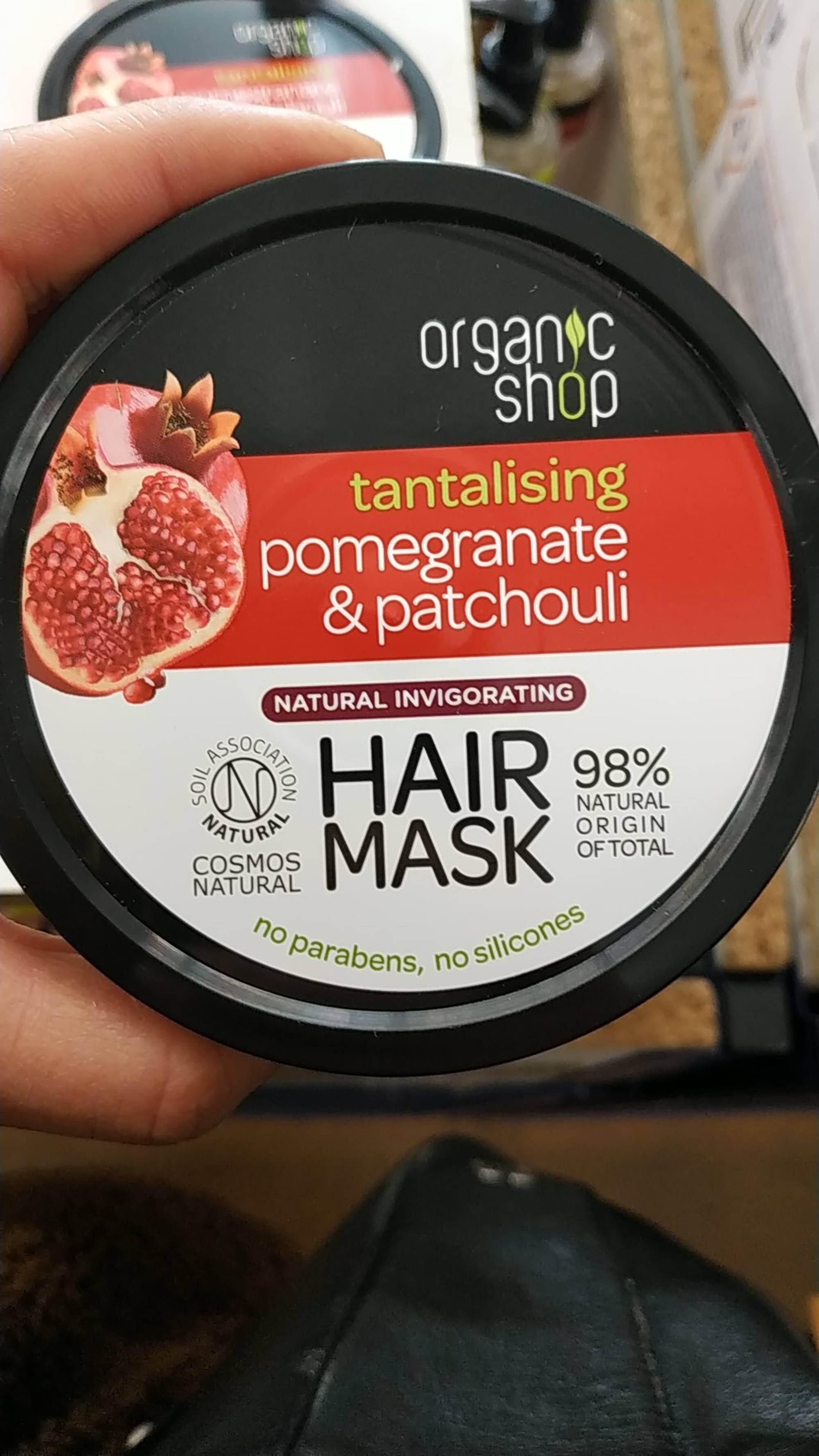 ORGANIC SHOP - Tantalising pomegranate & patchouli - Hair mask