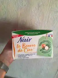 NAIR - Le Beurre de Cire - Epilation jambes