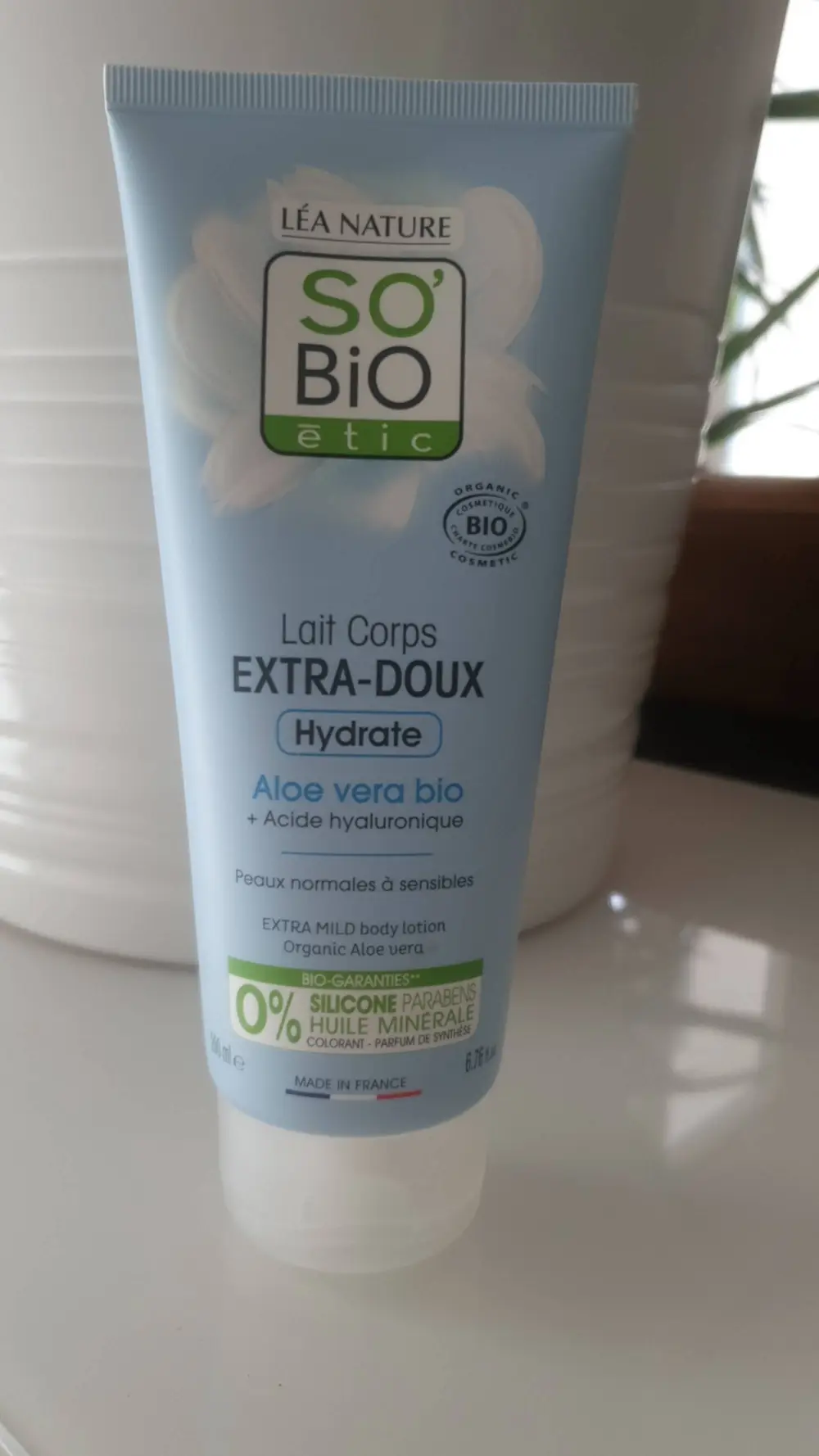 SO'BIO ÉTIC - Aloe vera bio - Lait corps extra doux