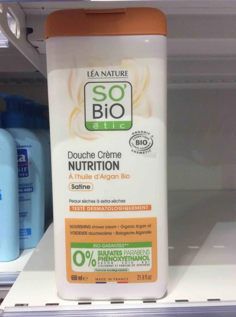 SO'BIO ÉTIC - Léa Nature - Douche crème nutrition