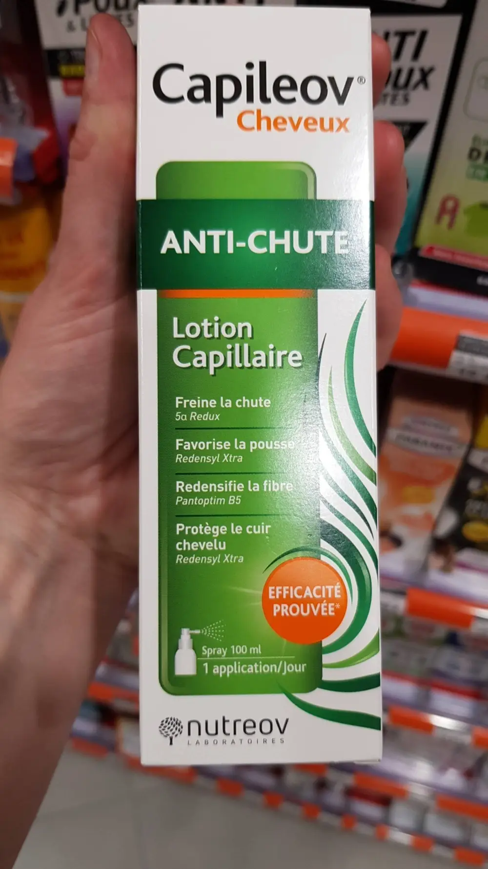 NUTREOV LABORATOIRES - Capileov Anti chute - Lotion capillaire