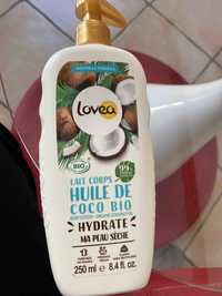 LOVEA - Lait corps huile de coco bio