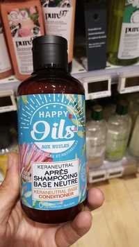 ASTERS COSMETICS - Happy oils - Après shampooing base neutre