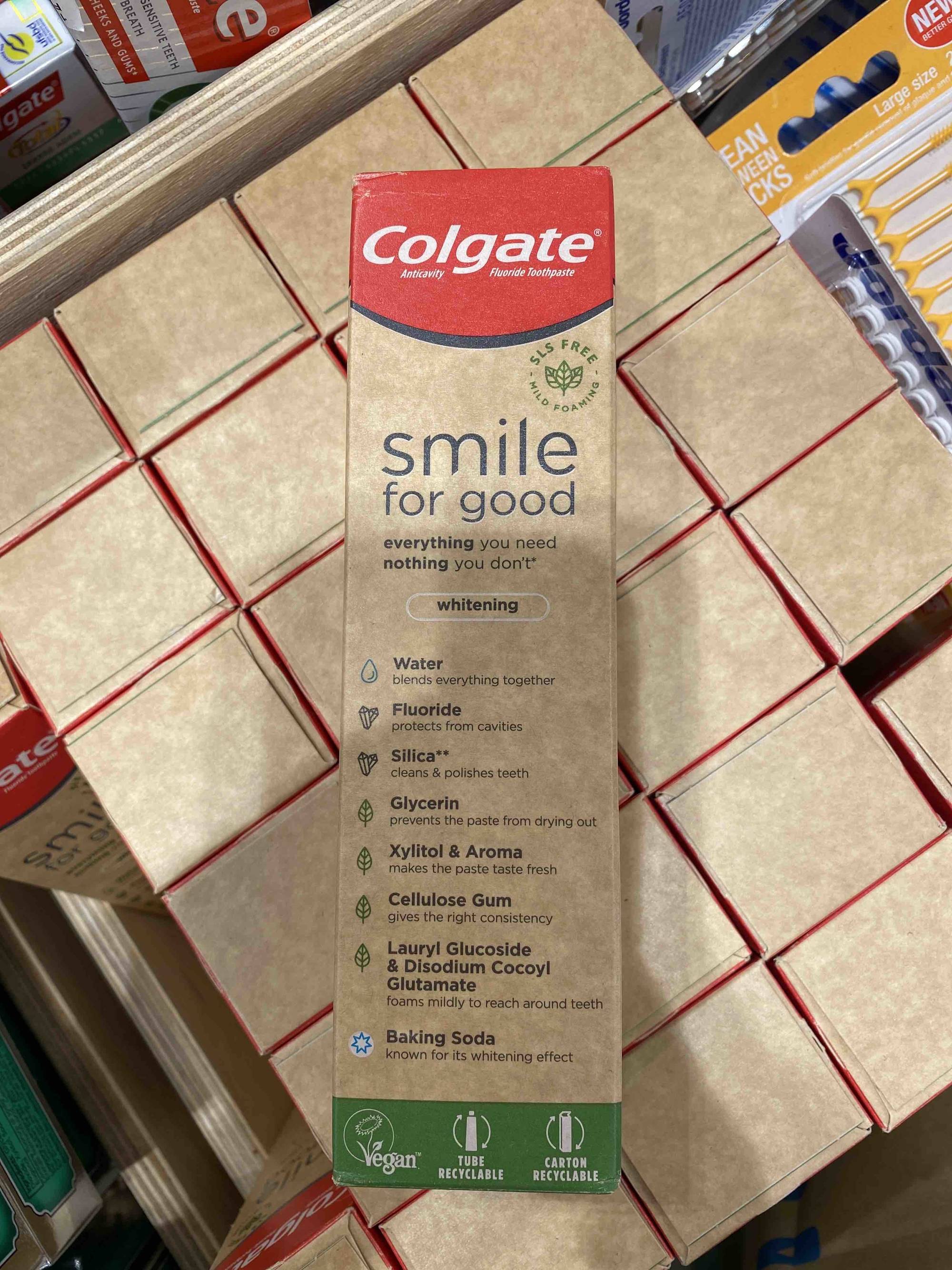 COLGATE - Smile for good - Dentifrice