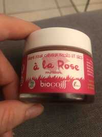 BIOCOIFF - Baume pour cheveux frisés et secs à la Rose