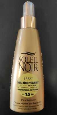 SOLEIL NOIR - Spray huile sèche vitaminée SPF 15