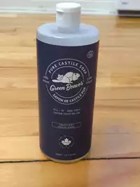 GREEN BEAVER - Savon de castile pur tout-en-un