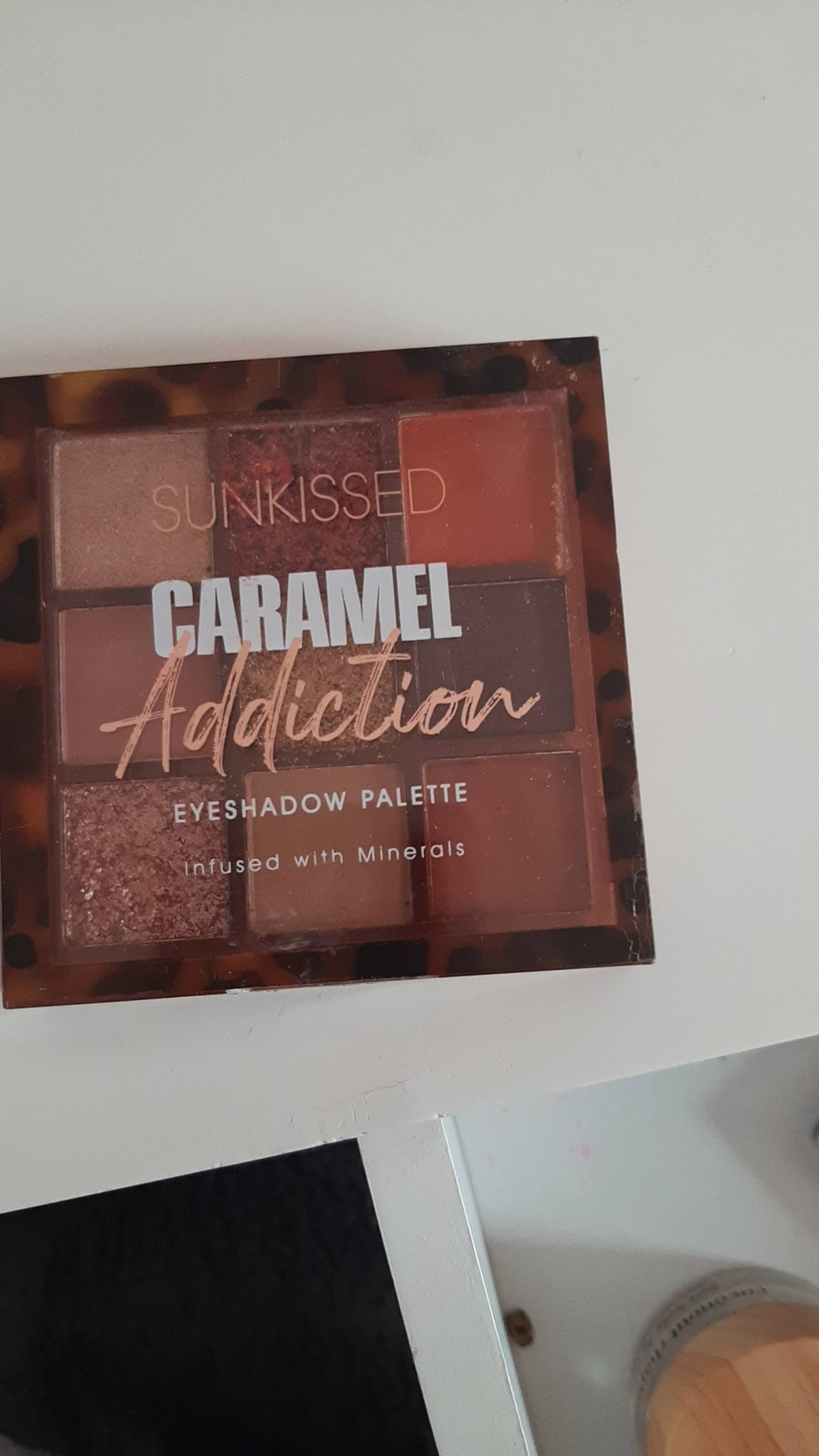 SUNKISSED - Caramel addiction - Eyeshadow palette