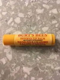 BURT'S BEES - Baume pour les lèvres à la cire d'abeille