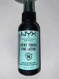 NYX - Spray fixateur de maquillage fini satine