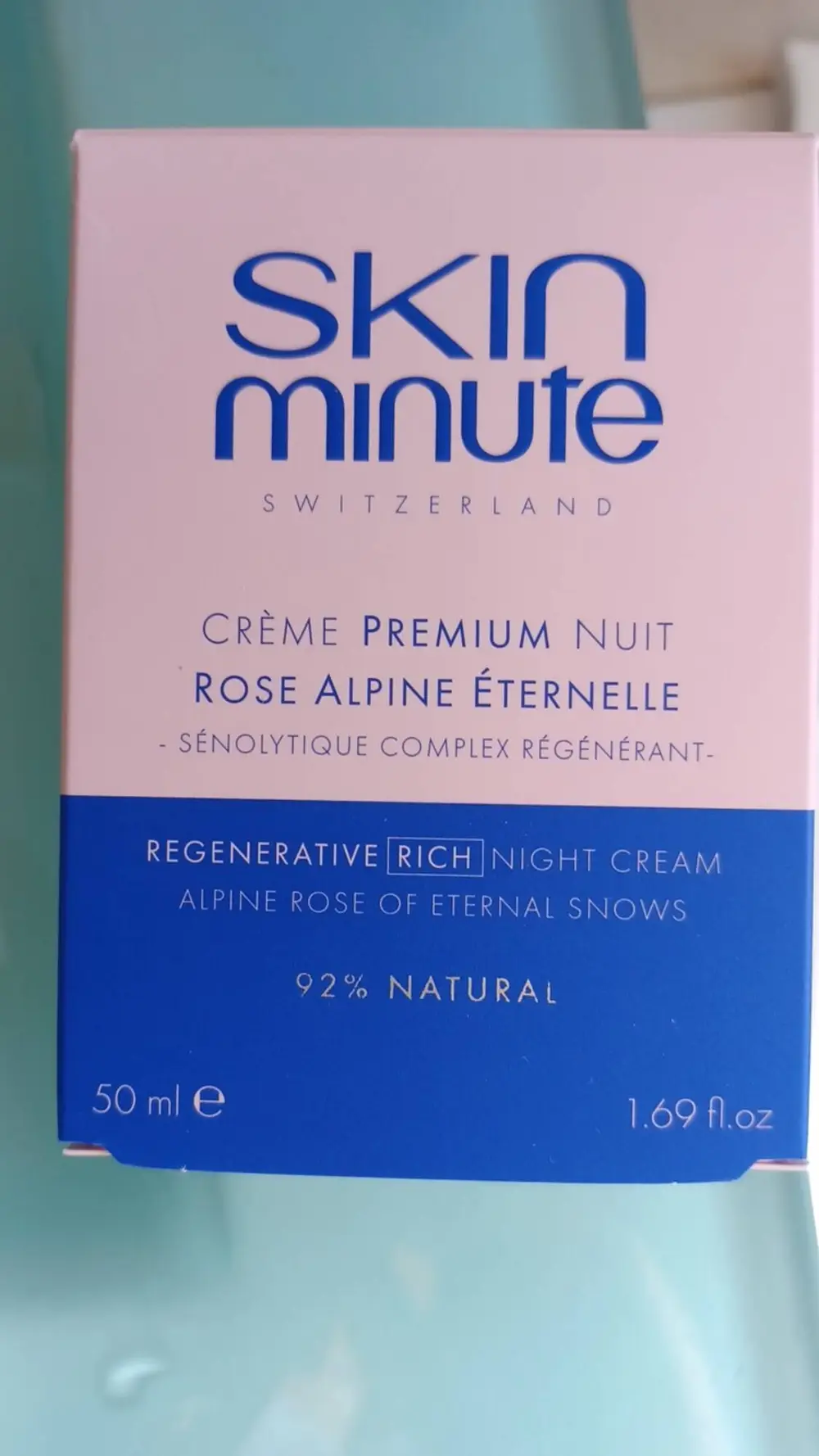 SKIN MINUTE - Rose alpine éternelle - crème premium nuit