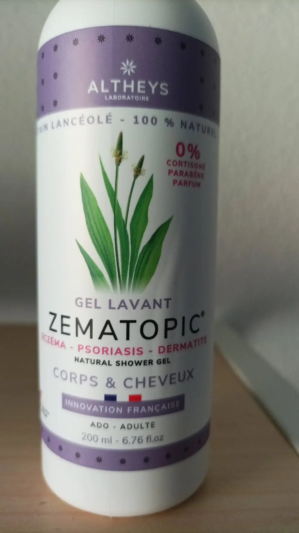 ALTHEYS - Zematopic - Gel lavant corps & cheveux 