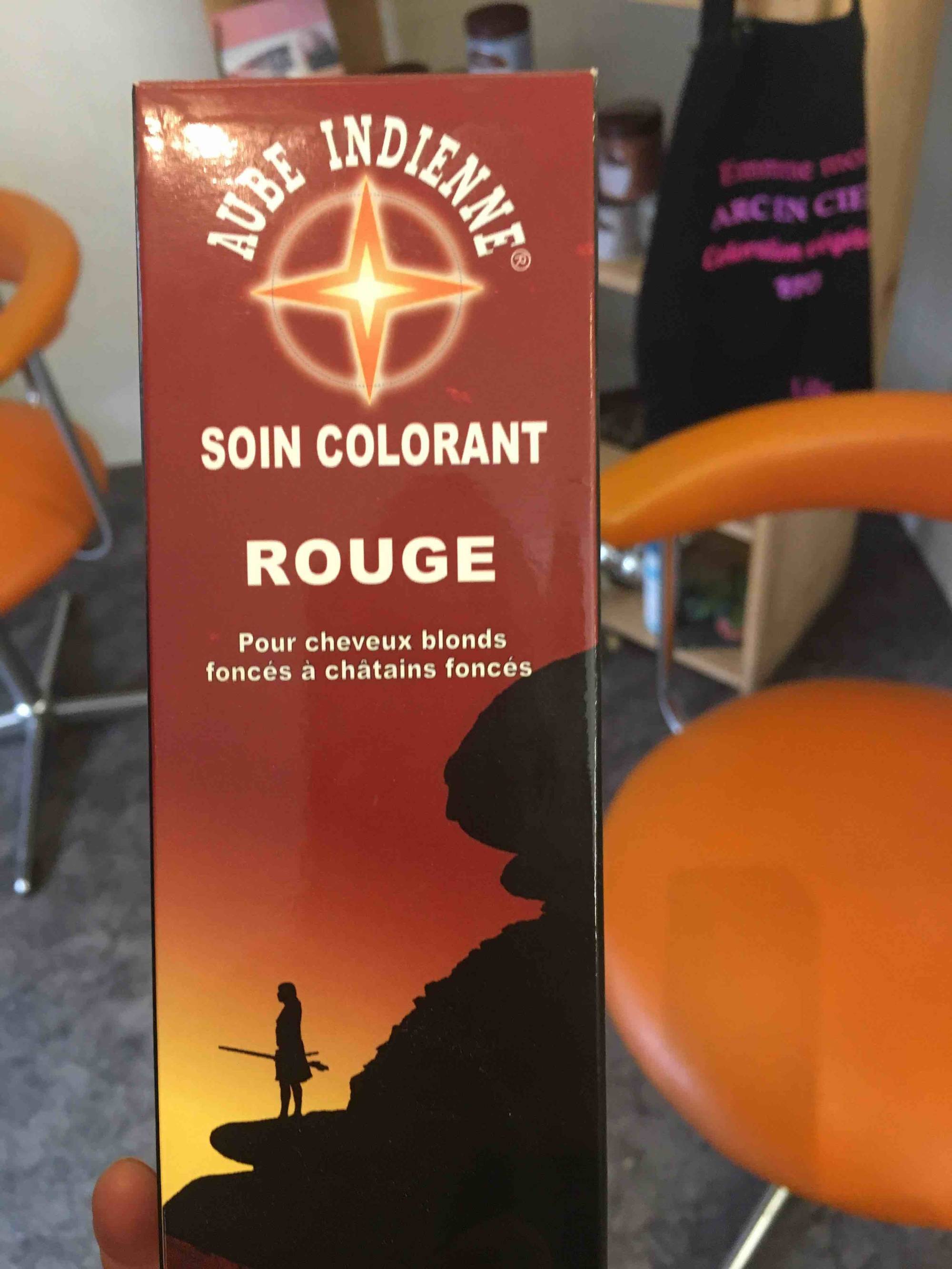 AUBE INDIENNE - Soin colorant rouge 