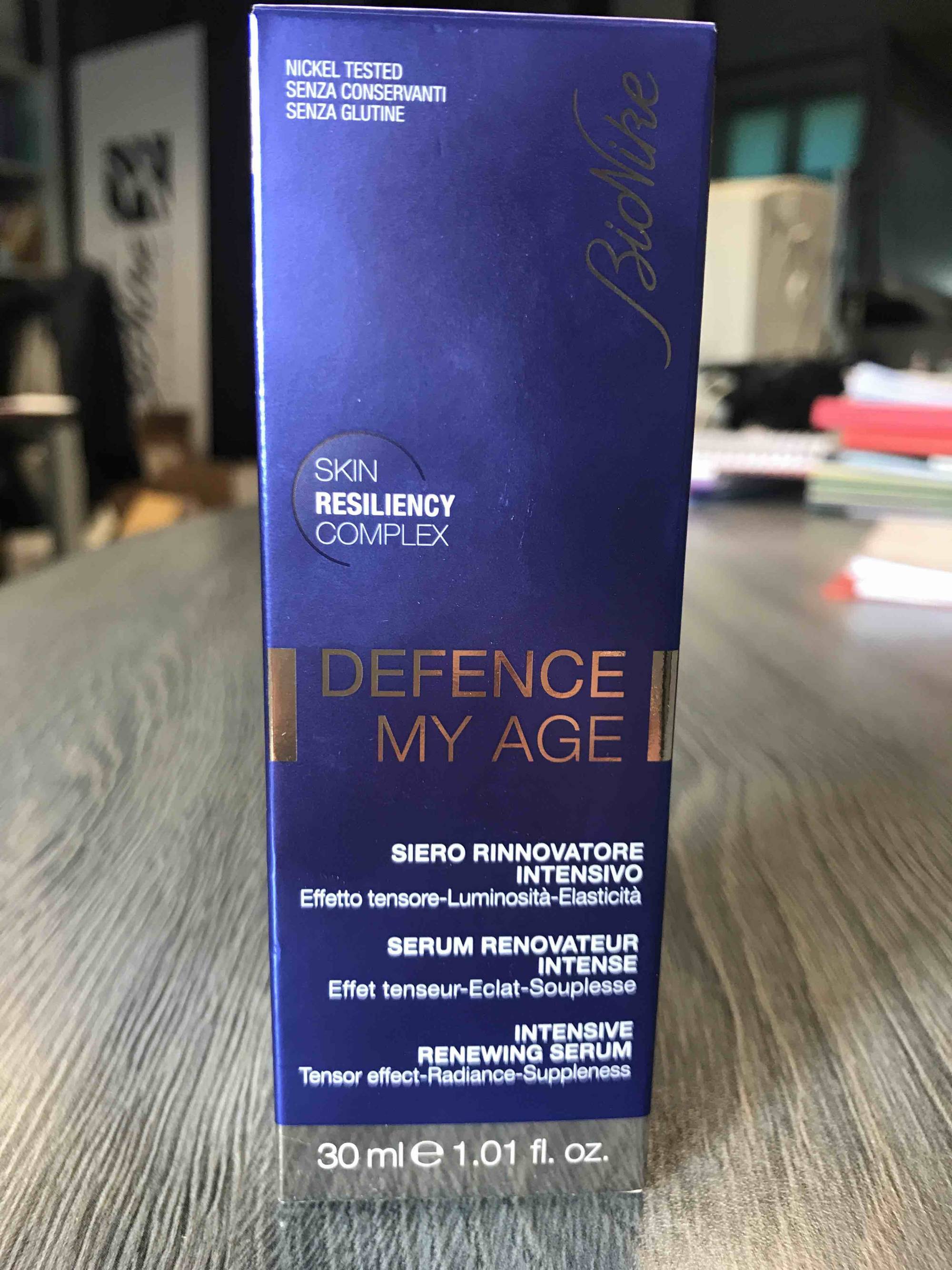 BIONIKE - Defence my age - Sérum rénovateur intense