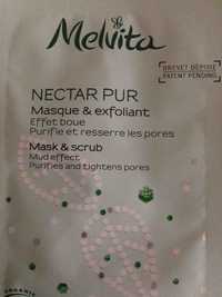MELVITA - Nectar pur - Masque & exfoliant effet boue