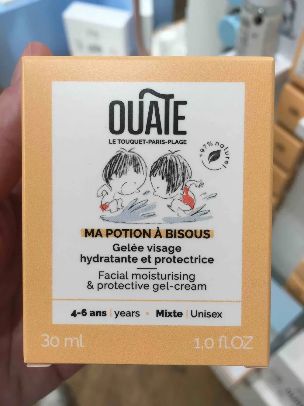 OUATE - Ma potion à bisous - Gelée visage 4-6 ans