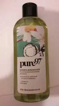 PURE 97 - Jasmin & kokosnussöl - Feuchtigkeitsspendendes shampoo