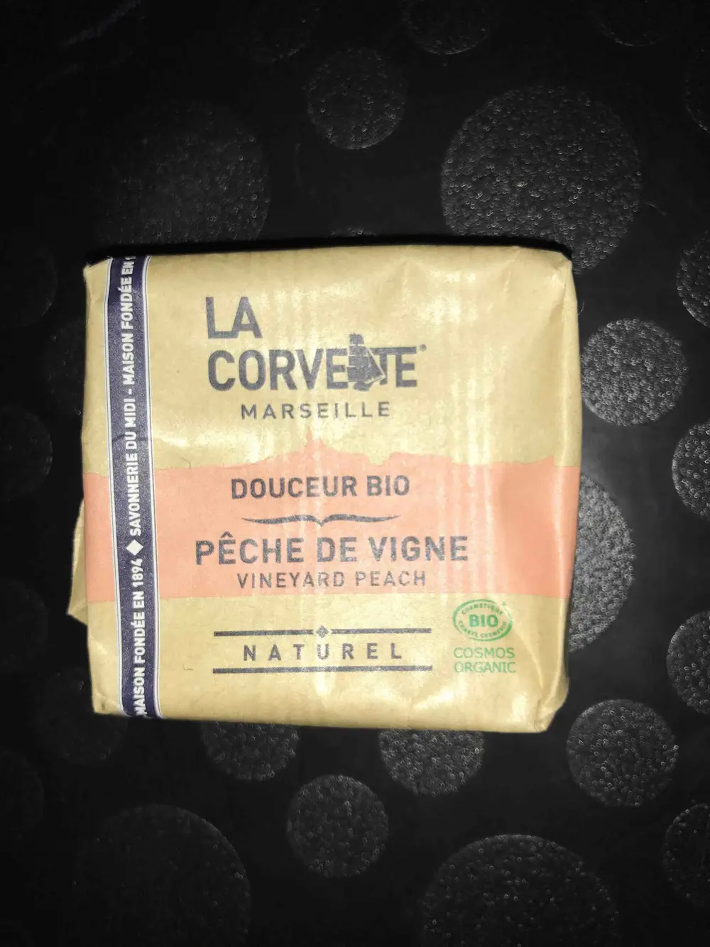 LA CORVETTE - Pêche de Vigne - Savon douceur bio