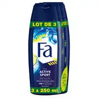 FA DOUCHE - FA GEL DOUCHE ACTIVE SPORT CAP TONIQUE Flacon 250 ml - L3 SP