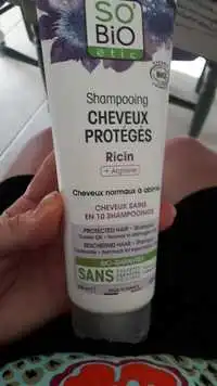 SO'BIO ÉTIC - Shampooing cheveux protégés ricin