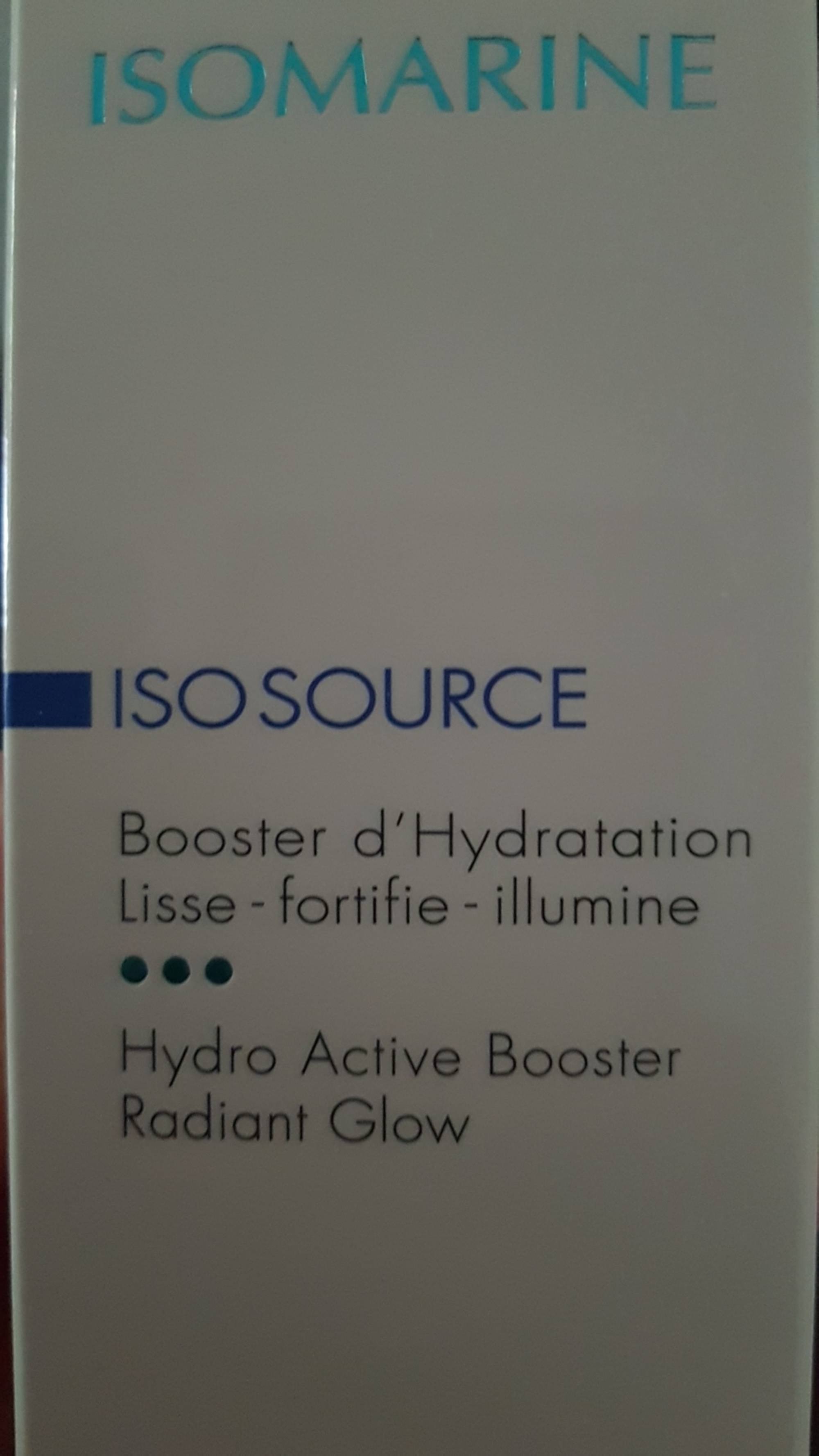 ISOMARINE - Iso source - Booster d'hydratation 