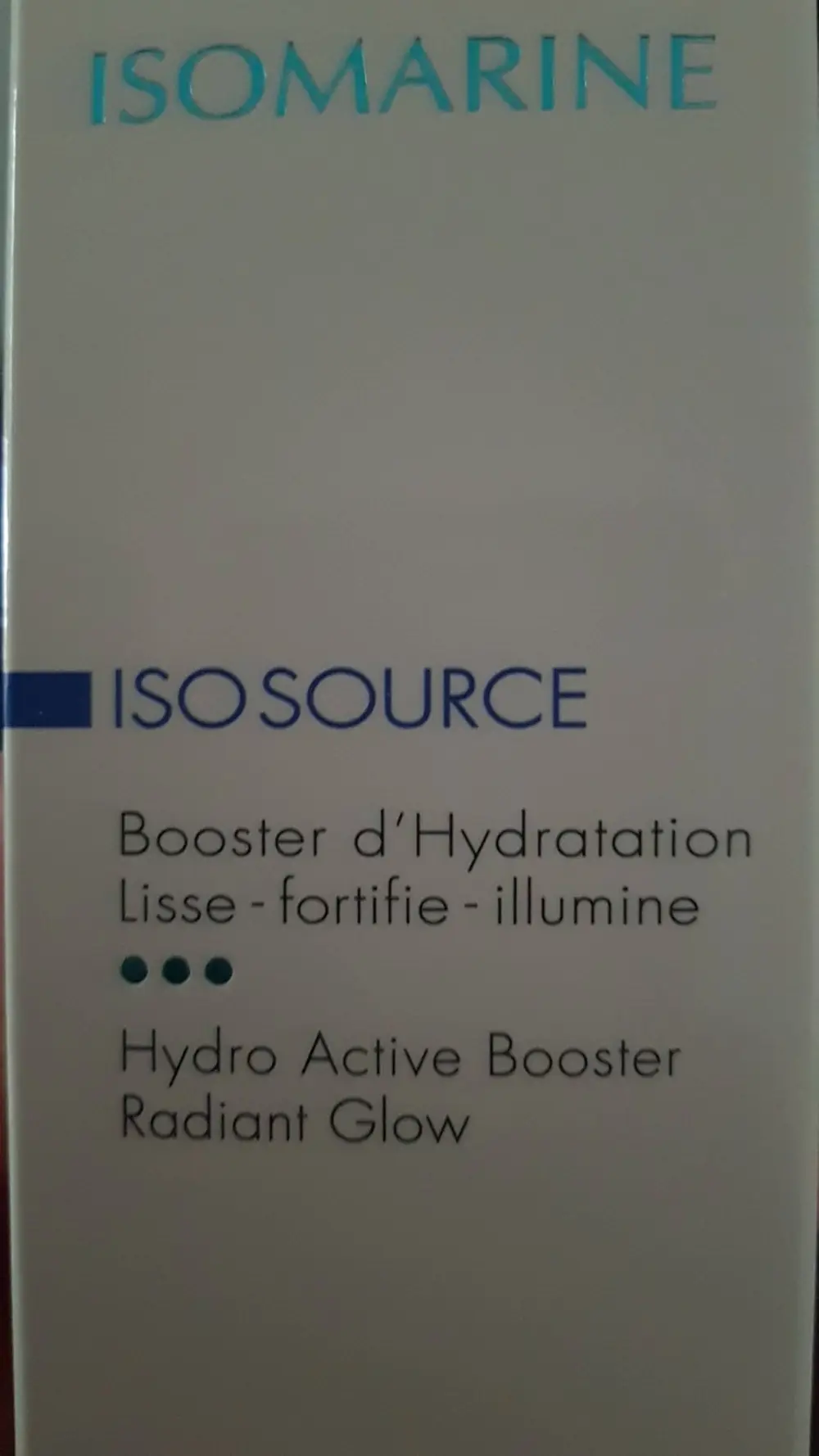 ISOMARINE - Iso source - Booster d'hydratation 