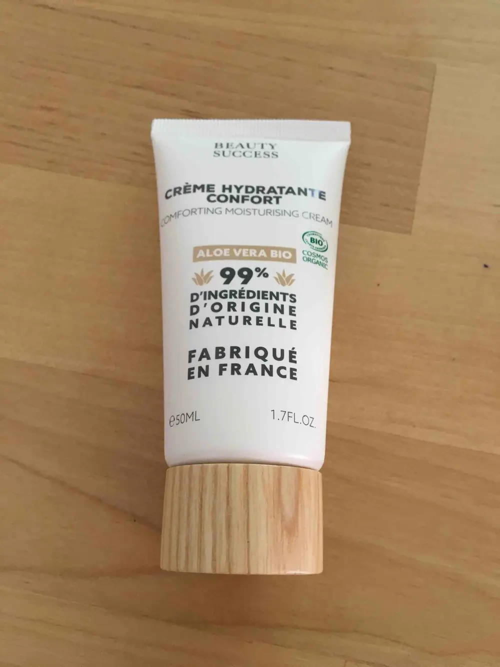 BEAUTY SUCCESS - Aloe vera bio - Crème hydratante confort